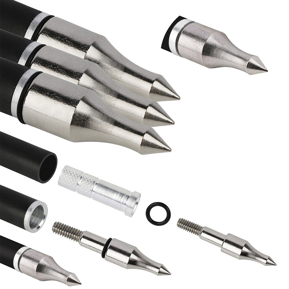 12pcs 31" Archery Pure Carbon Arrows SP250-600 4" Natural Feathers Bow Hunting Target